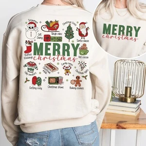 Merry Christmas, Women Christmas Shirt, Women Holiday, Family Christmas Tree - Picture 1 of 6