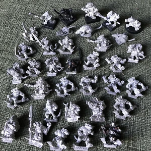 Warhammer Skaven fuori produzione metallo Oldhammer Ratmen X35. O185 - Foto 1 di 13