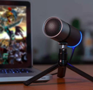 Thronmax Pulsgeräuschunterdrückung Streaming 96 KHz USB Kondensatormikrofon - Bild 1 von 10