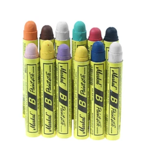Markal B Industrial Solid 17mm Paint Stick Crayon Marker Graffiti Art Supplies - Picture 1 of 21