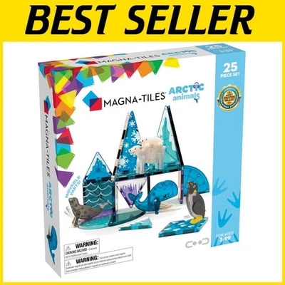 Arctic Animals 25-Piece Magnetic Construction Set for Creative Young Explorers - Image 1 of 4