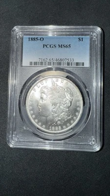 1885-O New Orleans Morgan Silver PCGS MS65 - Image 1 of 3