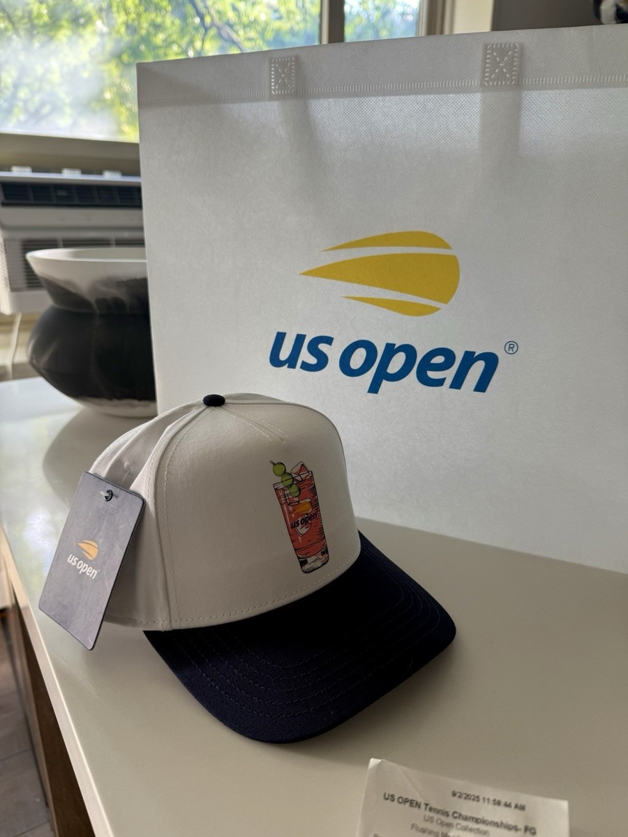 US Open グッズ　キャップ 47 タグ付き　新品　テニス US Open Tennis Hat Cap Strapback White '47 Brand New York