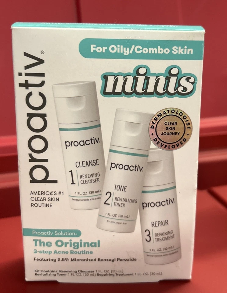 Proactiv Solution 3-Step Acne Treatment 30 Day Starter Kit  New  Sealed - Image 1 of 1