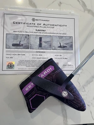 RARE Bettinardi Studio B LIMITED RUN Reserve Galaxy BB41 Flow Flymill Putter 35" - Image 1 of 4