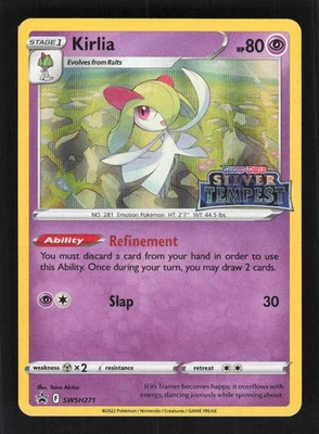 Kirlia -  (Prerelease) Promo SWSH: Sword & Shield Promo Cards SWSH271 NM - Image 1 of 2