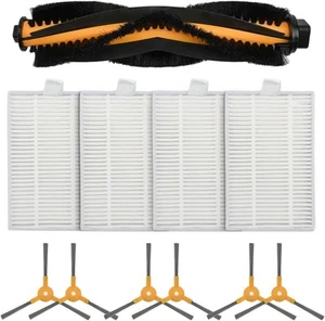 Robot Vacuum Cleaner Replacement Kit Main Brush Side Brushes Filters for - Picture 1 of 7