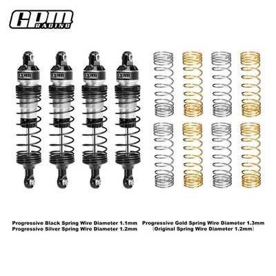 GPM Alloy F&R Adjust Progressive Spring Shock 87mm TRAXXAS Mini Maxx / Mini XRT - Image 1 of 4