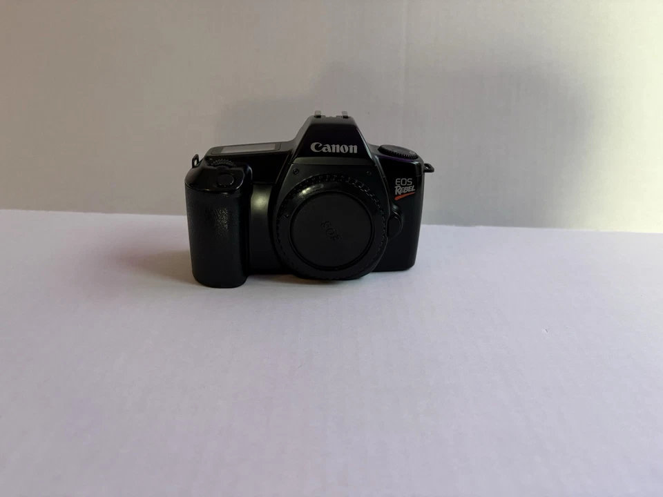 Cuerpo de cámara fotográfica Canon EOS Rebel 35 mm original - baterías probadas incluidas Foto 1 de 4