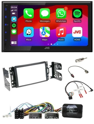 JVC Bluetooth USB Lenkrad 2DIN DAB Autoradio für Jeep Grand Cherokee 2011-2014 - Bild 1 von 4
