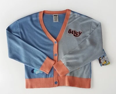 SUÉTER MANGA LARGA DISNEY BLUEY Y BINGO NIÑAS TALLA XL 14/16 BORDADO Foto 1 de 2