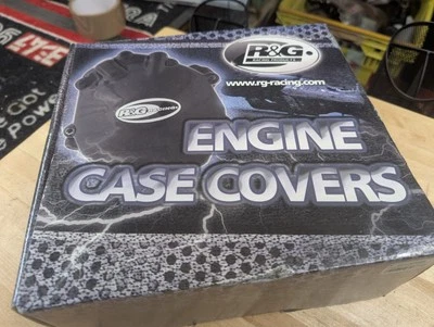 R&G Right Engine Cover Triumph Street Triple & R + Daytona Part ECC0099BK #G - Image 1 of 4