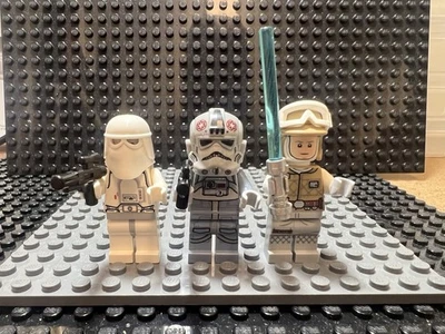 lego star wars minifigures Lot. Hoth Luke AT At Driver Snow Trooper. Toys.  - Image 1 of 4