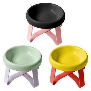 High Feet Pet Bowl Neck Protection Pet Food Bowl New Dog Bowl Pet Supplies - Picture 1 of 13