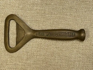 RARE Lager Narragansett Brewing Co. Ale Brass Beer Bottle Opener Cranston R.I. - Picture 1 of 7