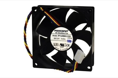 1pcs Foxconn PVA080G12Q PWM Fan 80*80*25mm 12V 0.65A CPU Heatsink Brushless - Image 1 of 2