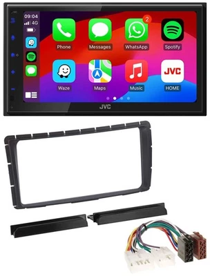 JVC Bluetooth USB MP3 2DIN DAB Autoradio für Toyota Hilux (ab 2011) - Bild 1 von 4