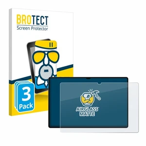 3x Anti Reflet Protection Ecran Verre pour Samsung Galaxy Tab S10 Ultra 5G Film - Afbeelding 1 van 8