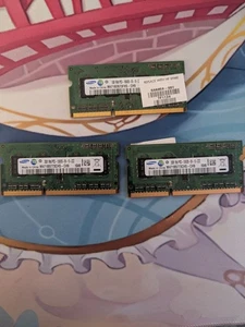 RAM - 2GB DDR3 PC3 Laptop/Notebook X2 And 1x DDR 3 - Picture 1 of 1