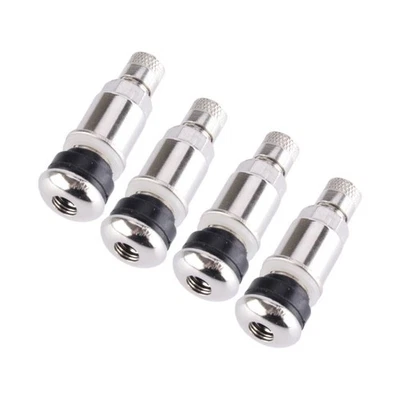4pcs Stainless Steel Bolt-in Car Truck Wheel Tyre Tire Valve Stems TR525 11.3mm - Image 1 of 4