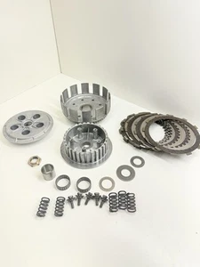 1999 - 2002 Kawaski KX250 OEM Clutch Set Basket Primary Gear Hub Center Pressure - Foto 1 di 19