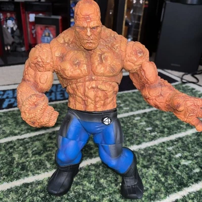 THE THING BEN GRIMM FANTASTIC FOUR 12” FIGURA DE ACCIÓN PVC SÓLIDO MARVEL 2005 JUGUETE Foto 1 de 4