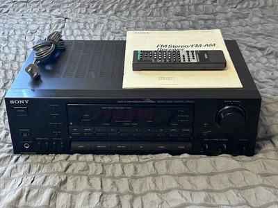 Sony STR-D611 Receiver FM Stereo Audio Video Control Center With Remote Bundle - Image 1 of 4