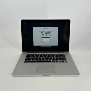 MacBook Pro Retina 15 Silver Mid 2015 2.5 GHz i7 16GB 512GB SSD R9 M370X - READ - Picture 1 of 12
