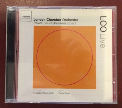 PASCAL ROGE LONDON CHAMBER ORCHESTRASIR CHRISTOPHER -  LIVE: MUSIC [CD] FREE P&P - Image 1 of 3