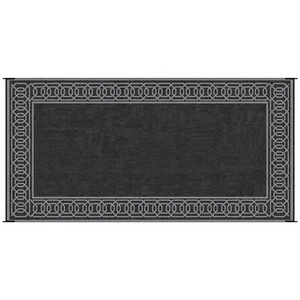 9'x18' Reversible Outdoor Rug Patio RV Mat Large Floor Mat Camping Picnic Carpet - Picture 1 of 8