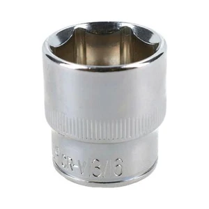 13/16" Imperial 6 Puntos 3/8" Unidad Socket poco profundo SAE AF Cromo Vanadio Acero - Imagen 1 de 3