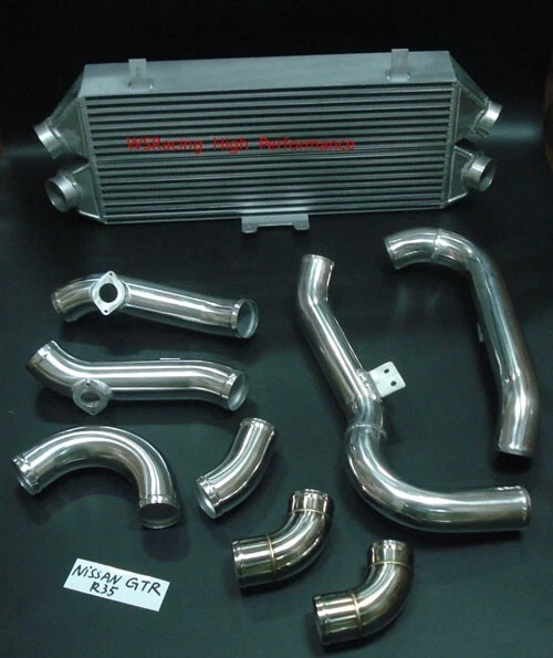 Высокопроизводительный комплект интеркулера для Nissan GTR R35 2009-2021 1000 л.с. + - Изображение 1 из 1