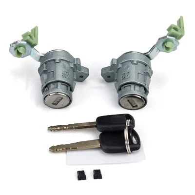 Fit 2002-2006 Honda CRV CR-V 2.4L Left & Right Door Lock Cylinder w/ 2 Keys - Image 1 of 4