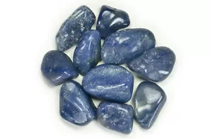2 libras al por mayor cuarzo azul caído - grado "AA"" - curación con cristales, reiki, Wicca - Imagen 1 de 1