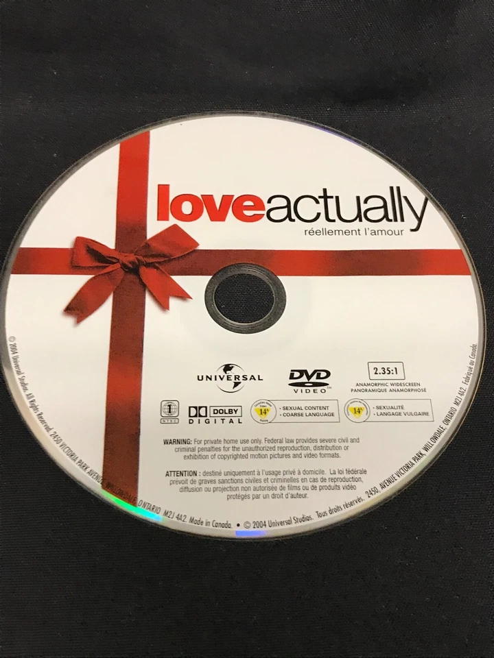 Love Actually -  DVD Disc Only - Replacement Disc - Image 1 of 1