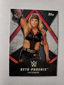 2018 Topps WWE Women's Division 〜 Divas Champion #WC-7 BETH PHOENIX - Picture 1 of 2