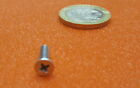 Zinc Plated Steel Flat Head Phillips Machine Screw M3 X 0.5 X 12 Mm, 100 Pcs