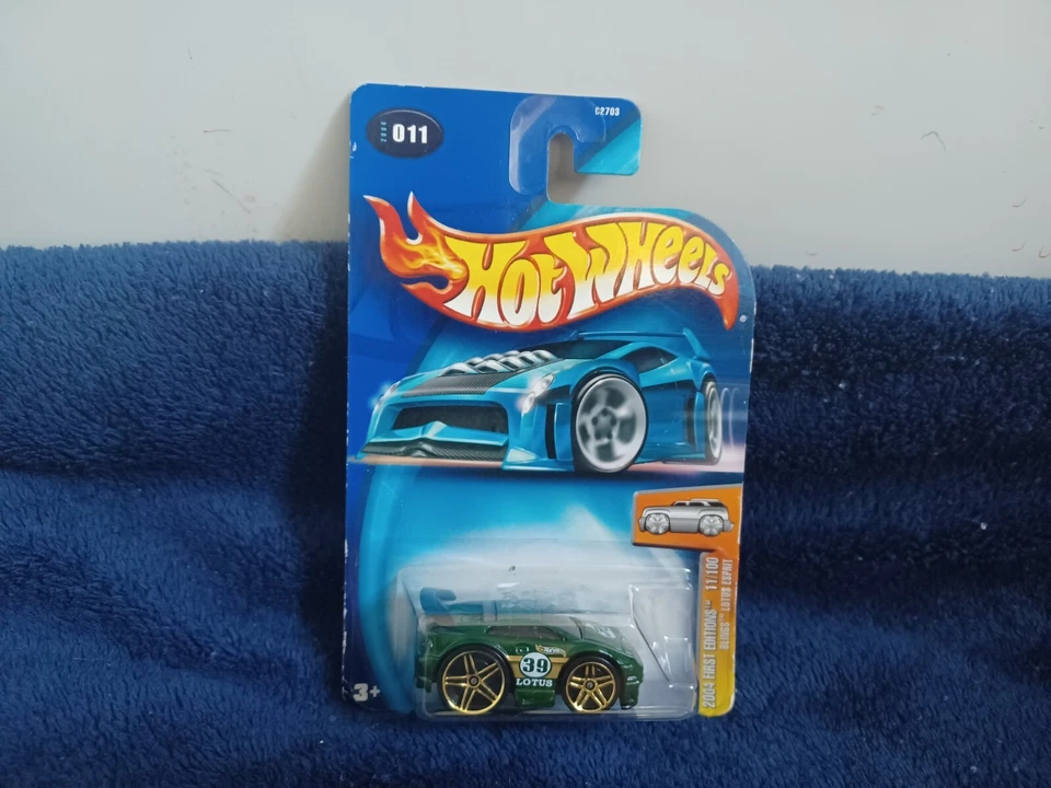 2004 Hot Wheels First Editions 11/100 Blings Lotus Esprit 39 Green - Image 1 of 1
