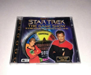 Star Trek The Game Show PC/MAC Juego Alojado por Q Nuevo Sellado 1997 TNG STNG DS9 - Imagen 1 de 5