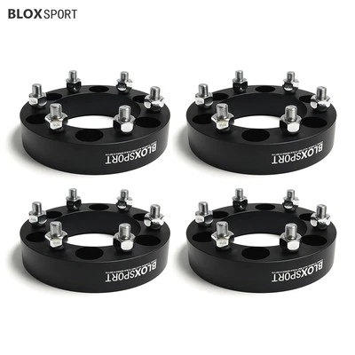 4Pc 1" Mitsubishi Pajero Wheel Spacers 6x139.7 1982-1999 6x5.5 Hub Bore 108mm - Image 1 of 4