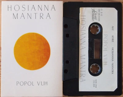POPOL VUH - HOSIANNA MANTRA (CEL 004) 1981 CASSETTE TAPE KRAUTROCK HERZOG  - Image 1 of 3