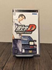 Initial D Street Stage PSP Playstationportable Japan Ver. used