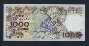Portugal 1000 Escudos 1989 P-181 UNC - Bild 1 von 2