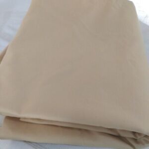 Wamsutta Flat Sheet Twin XL Solid Yellow 100% Egyptian Cotton 