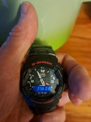 CASIO G-Shock  G-100 Water Resistan 20 ATM Shock Absorbing Structure Antimagnet - Image 1 of 4