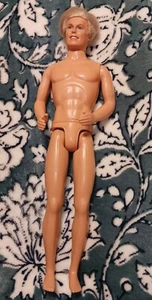 12" Mattel Ken Doll Rooted Blonde Hair Nude - Picture 1 of 4