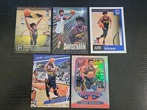 James Wiseman RC Lot Score 602 Marquee 259 Prestige 52 Panini 115 Essentials 202 - Picture 1 of 2