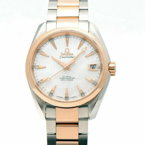OMEGA Seamaster Aqua Terra - 39 mm, Stainless Steel, Rose Gold