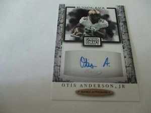 2021 Sage Premier Draft Rookie Autograph Otis Anderson Jr. Auto Card #A143 - Picture 1 of 1