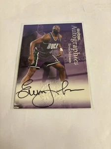 1999 Skybox Autographics Ervin Johnson - Picture 1 of 2